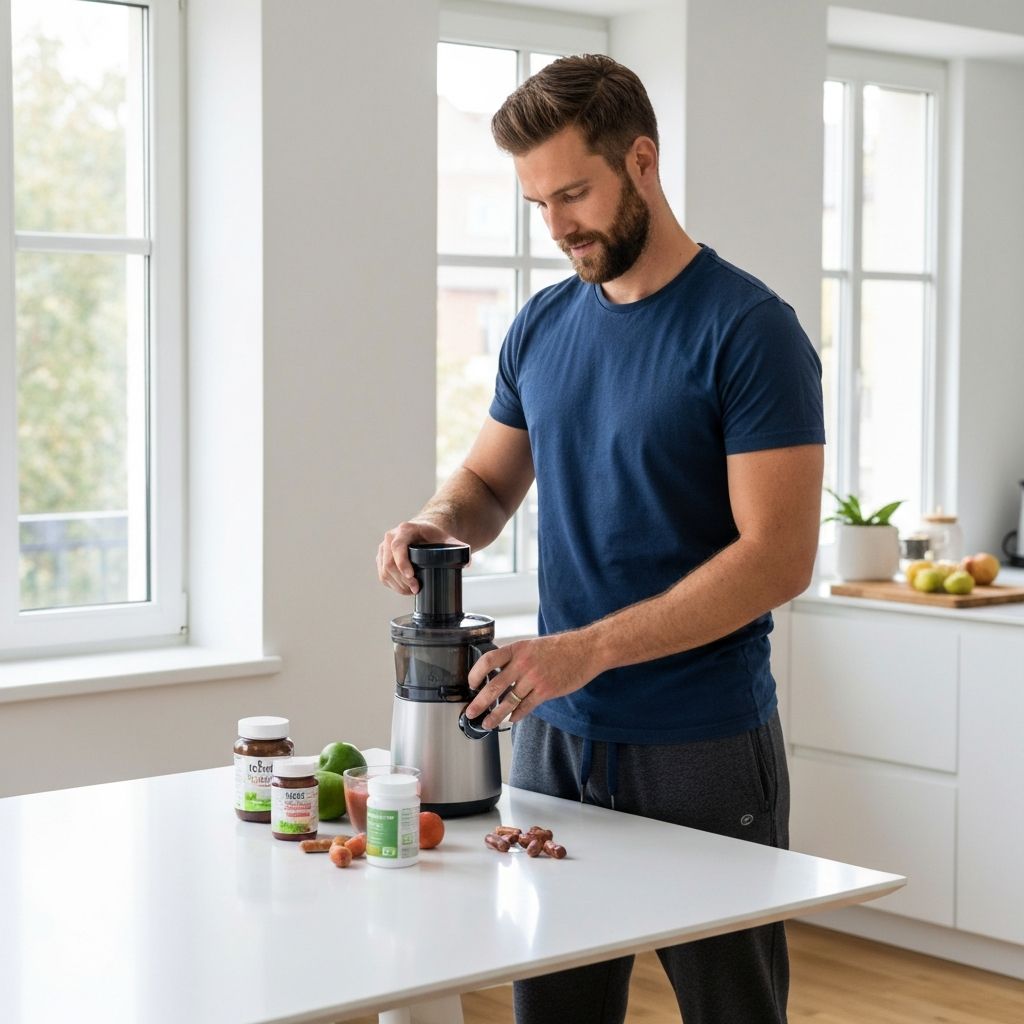 Men's lifestyle and daily routine