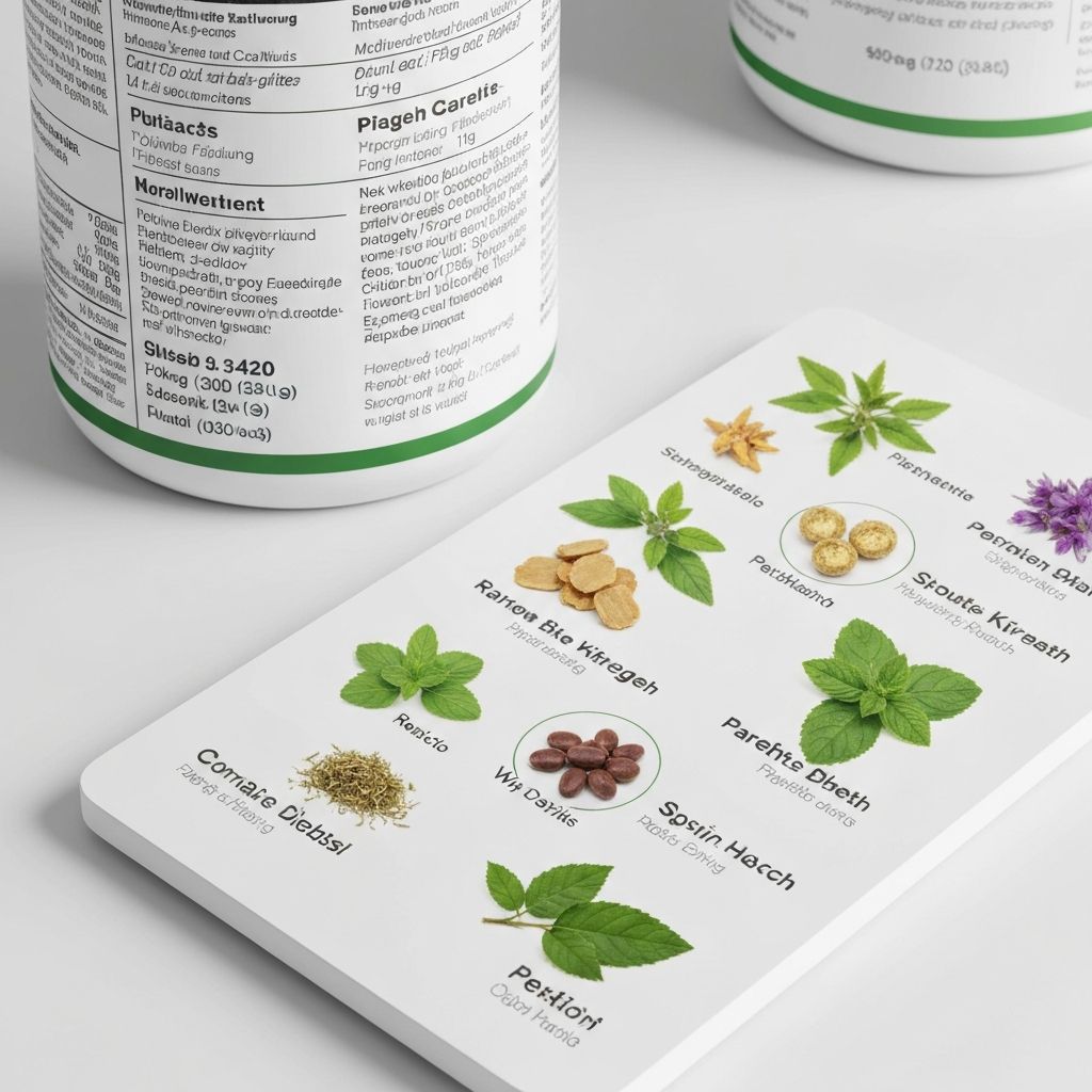 Ingredient labels and lists